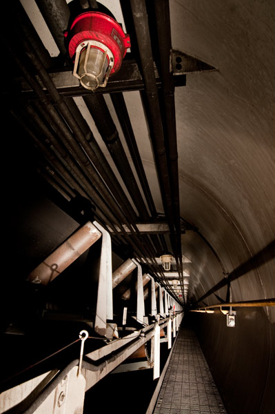 Photo by Scott Haefner: Coal Conveyor