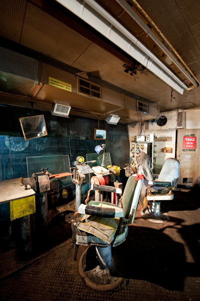 Photo by Scott Haefner: Barbershop Control Room