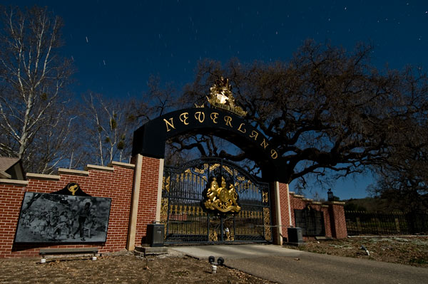 Photo by Scott Haefner: Neverland Main Gate