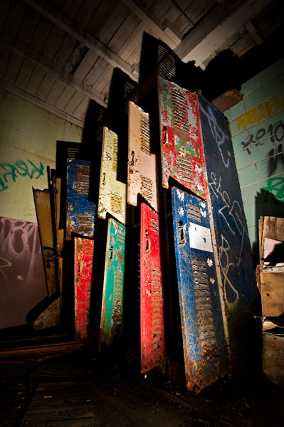 Photo by Scott Haefner: Menacing Lockers