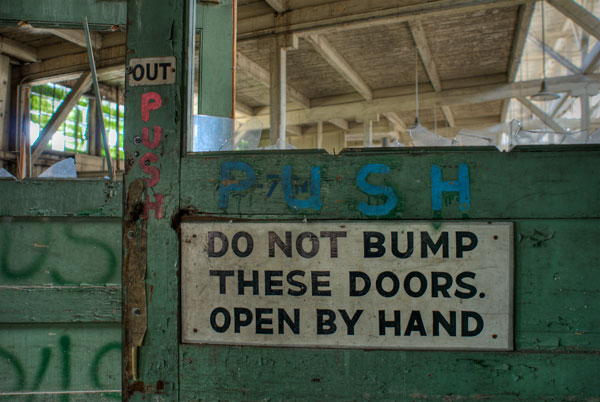 Photo by Scott Haefner: No Bumping
