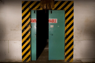 Photo: Caution Stripes