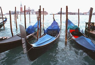 Photo: gondolas